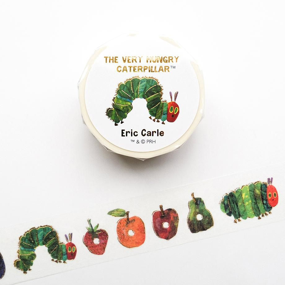 Eric Carle Foil-Stamped Masking Tape The Very Hungry Caterpillar