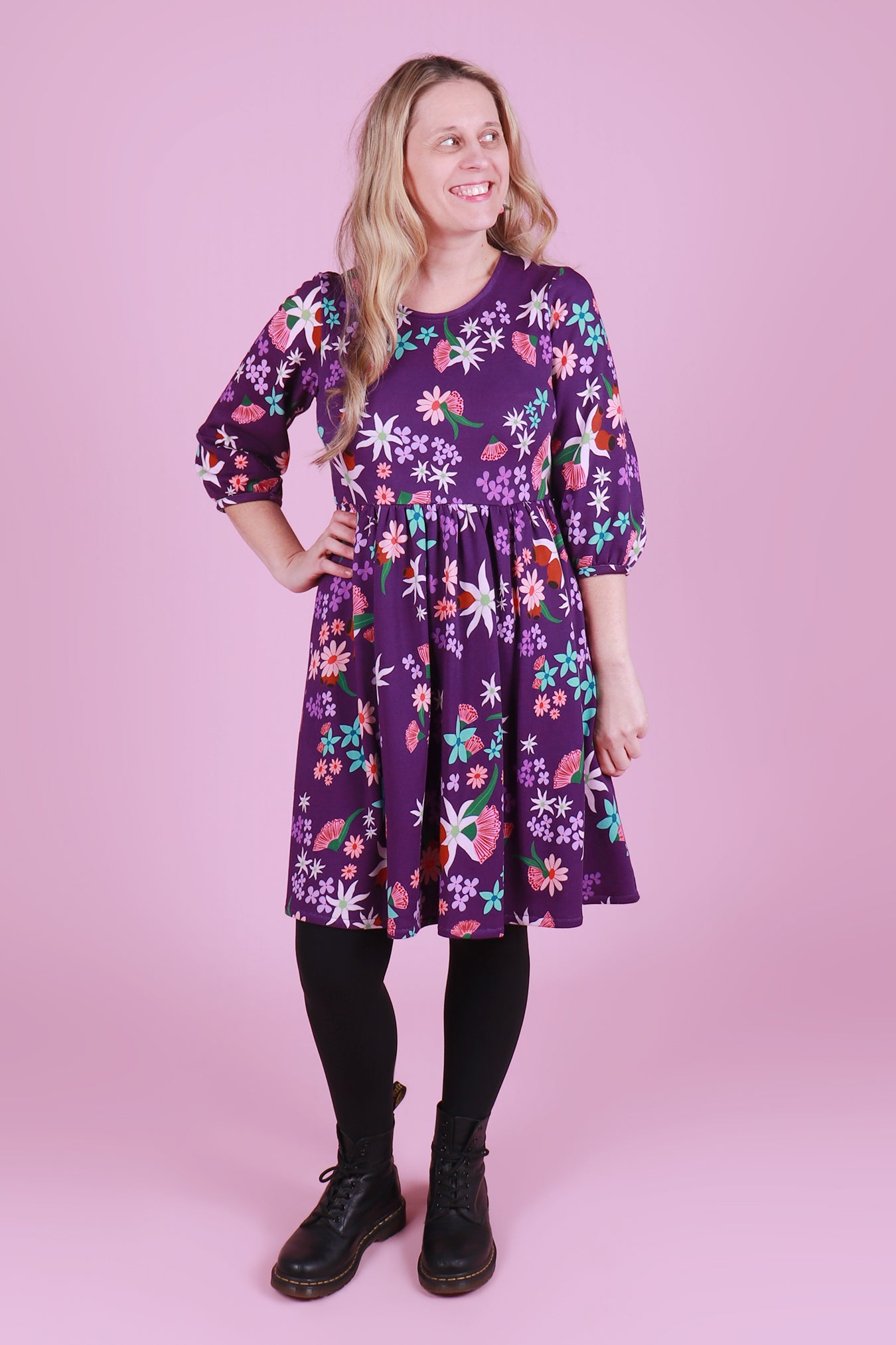 Cosy Edie Dress Bruny Island Bushland