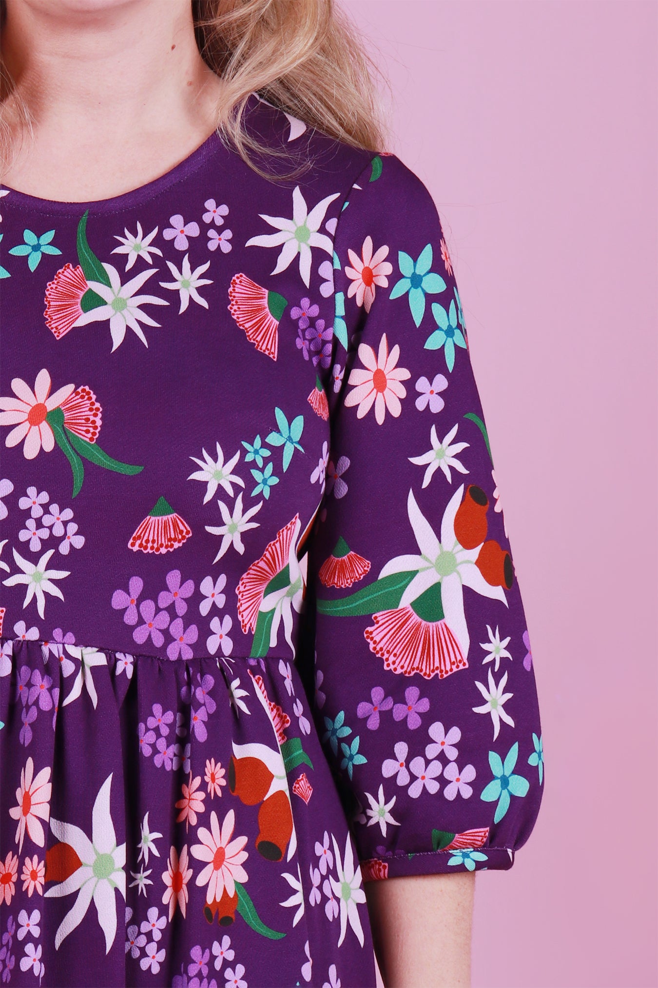 Cosy Edie Dress Bruny Island Bushland