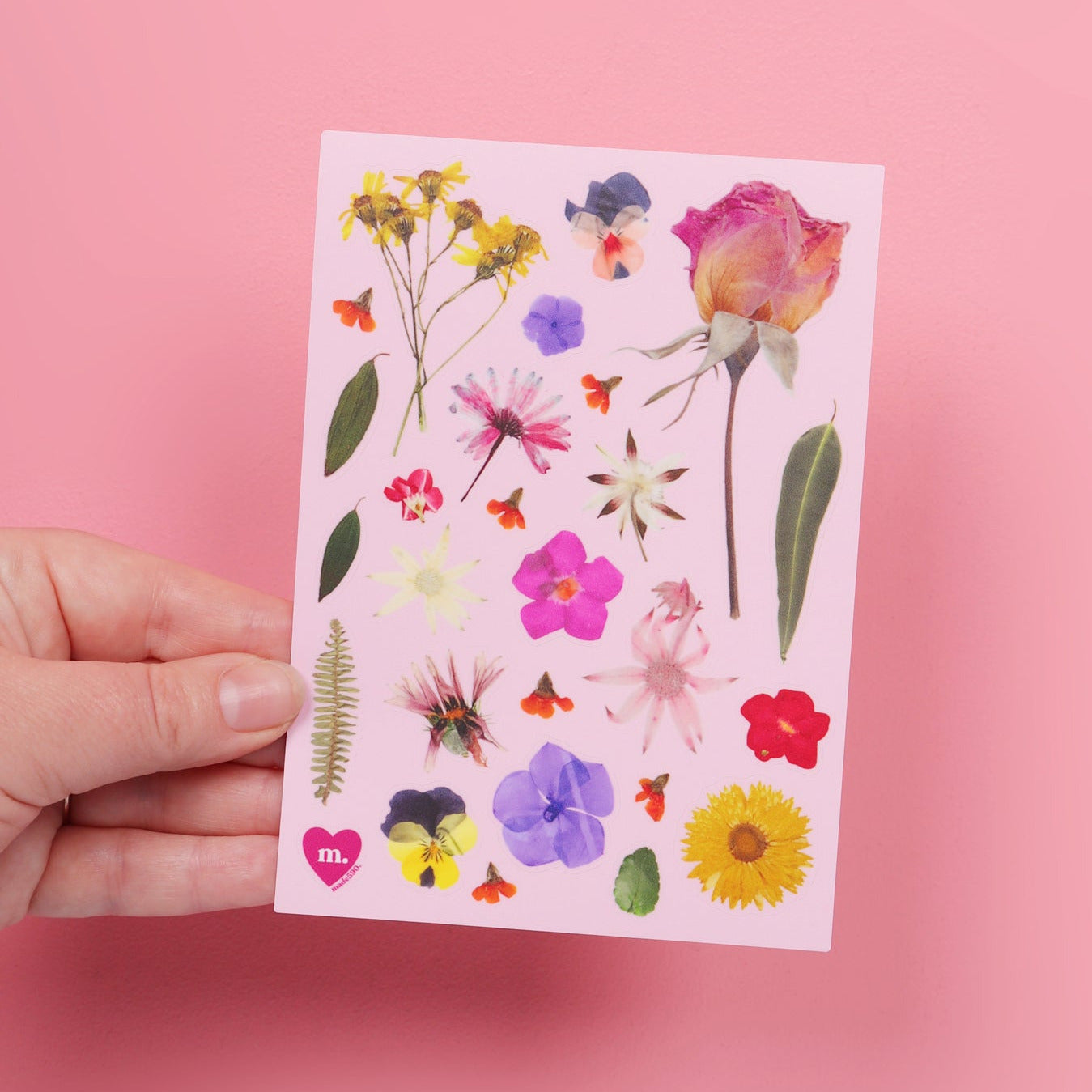 Made590 Favourite Flowers Sticker Sheet