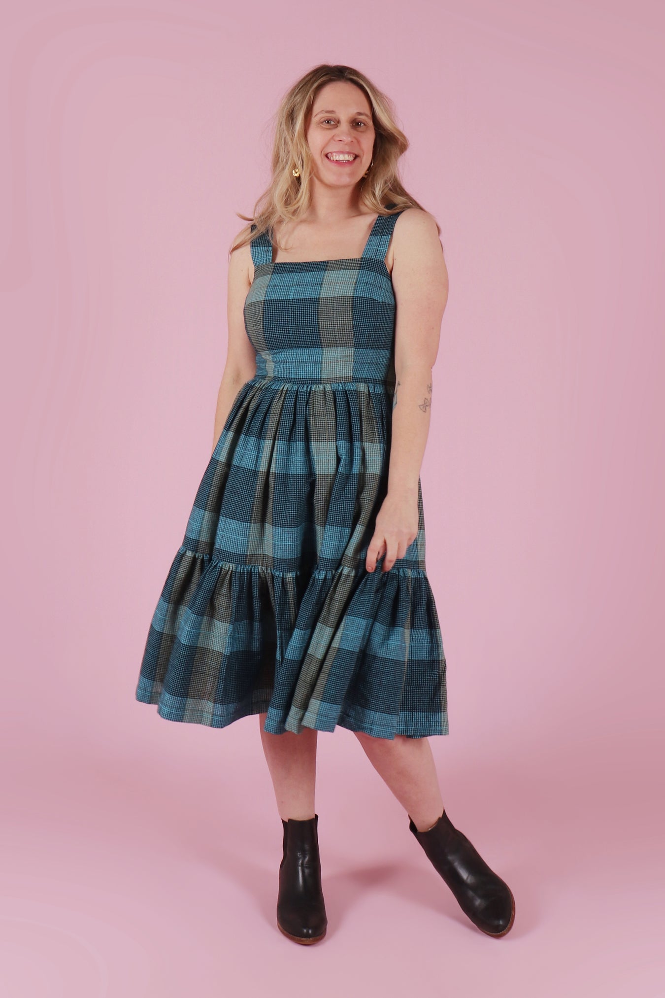 Rayna Dress Canon Plaid