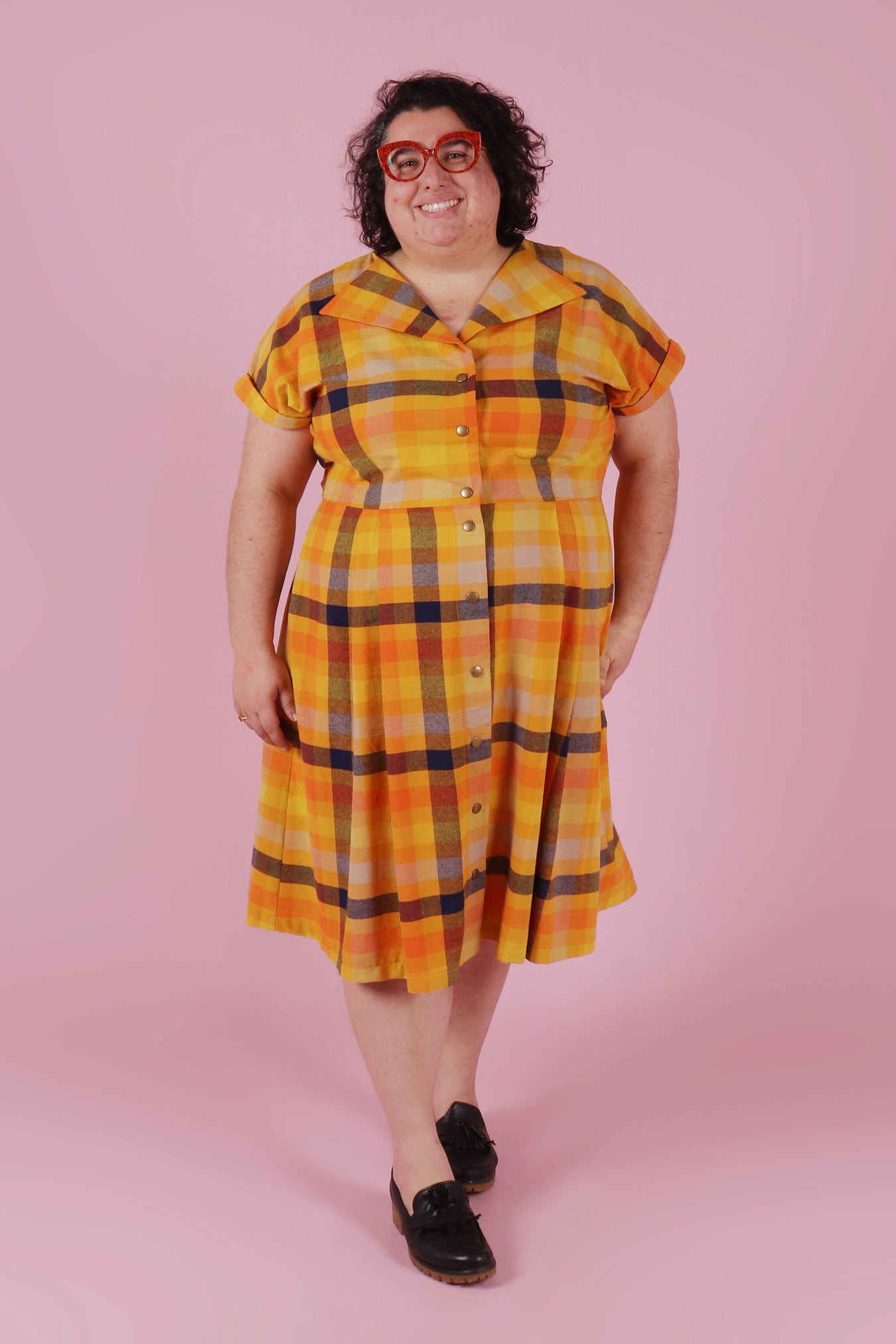 Patty Dress Kodak Plaid