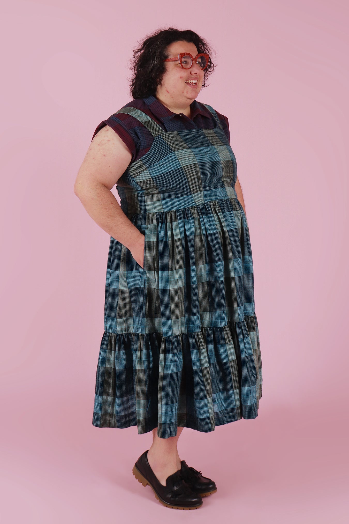 Rayna Dress Canon Plaid