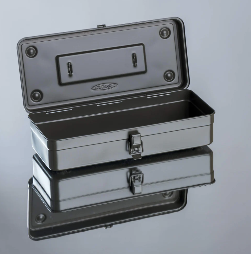 TOYO Steel Trunk Shape Toolbox T-350 Moss Green