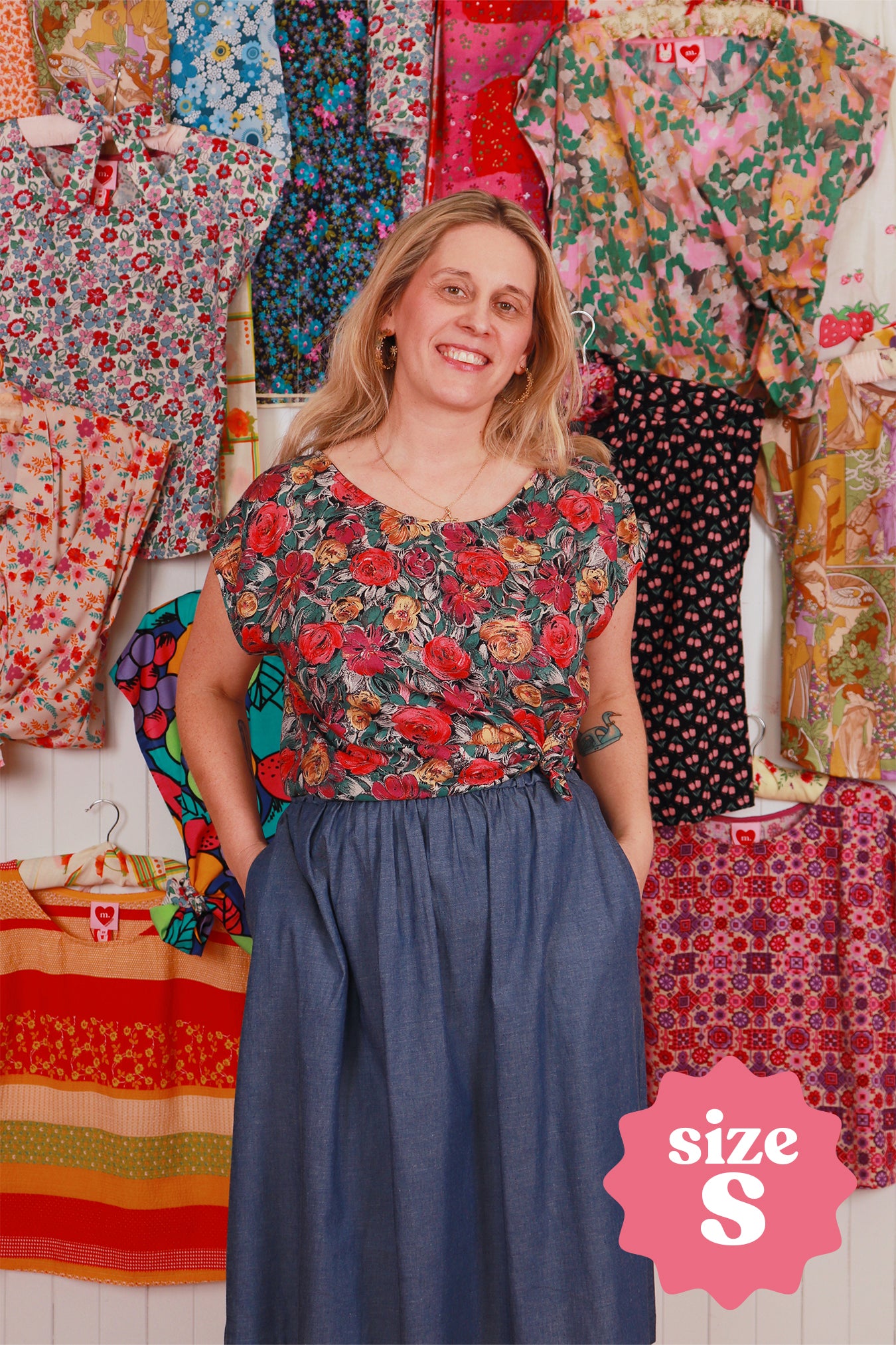 Vintage Fabric Lulu Top 09