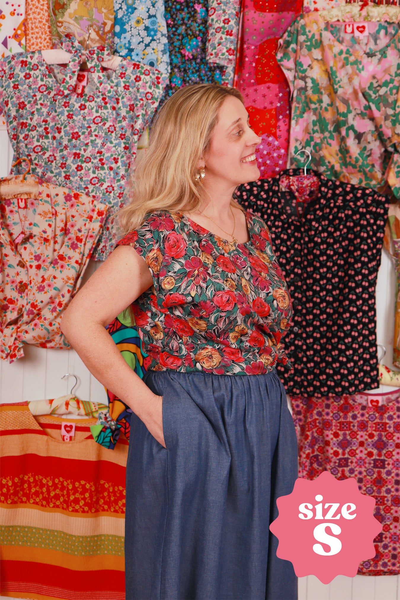 Vintage Fabric Lulu Top 09