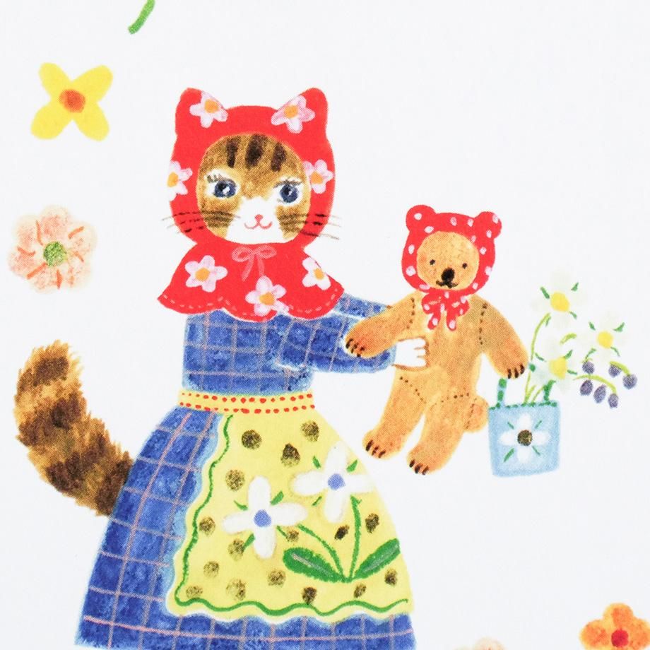 Aiko Fukawa Block Memo Pad Little Fluffy Friends