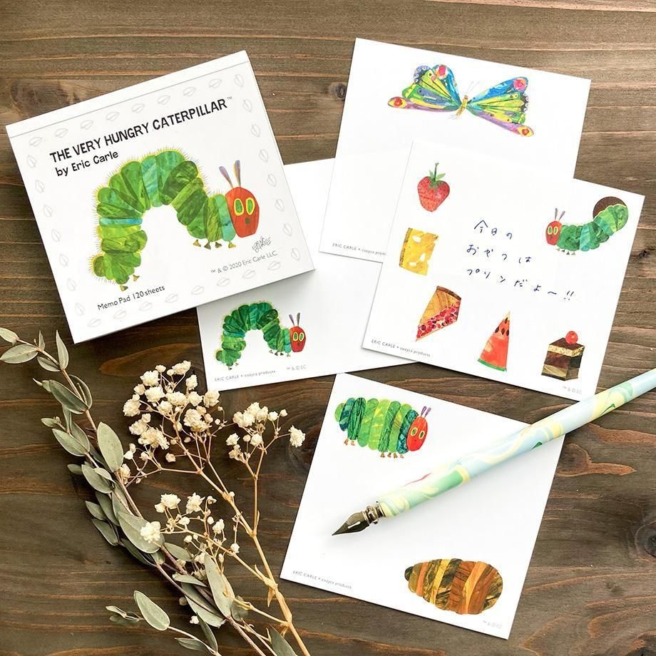 Eric Carle Block Memo Pad The Very Hungry Caterpillar