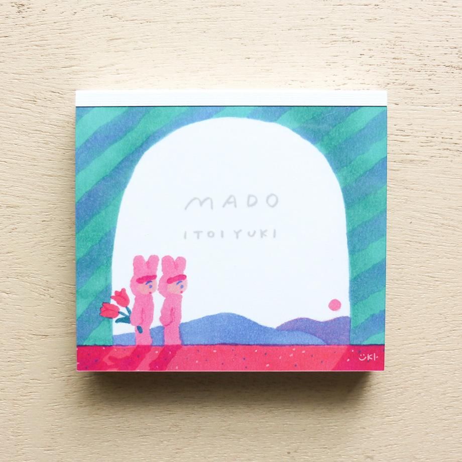 Yuki Itoi Block Memo Pad Mado