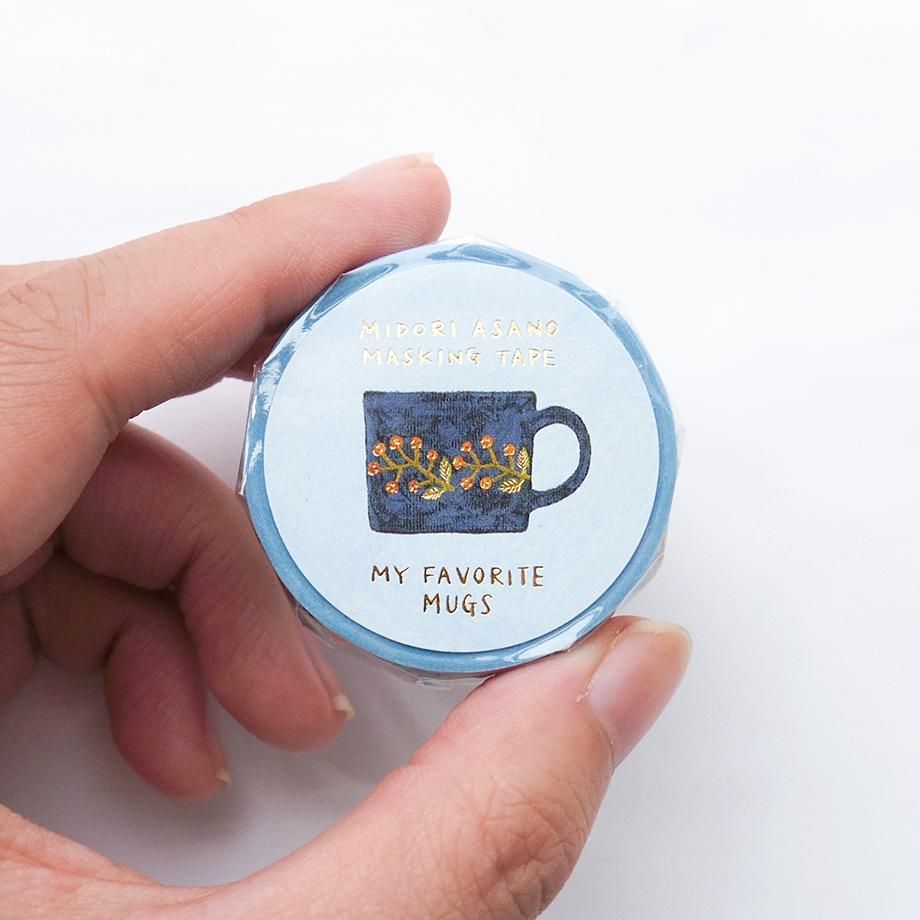 Midori Asano Masking Tape My Favourite Mugs