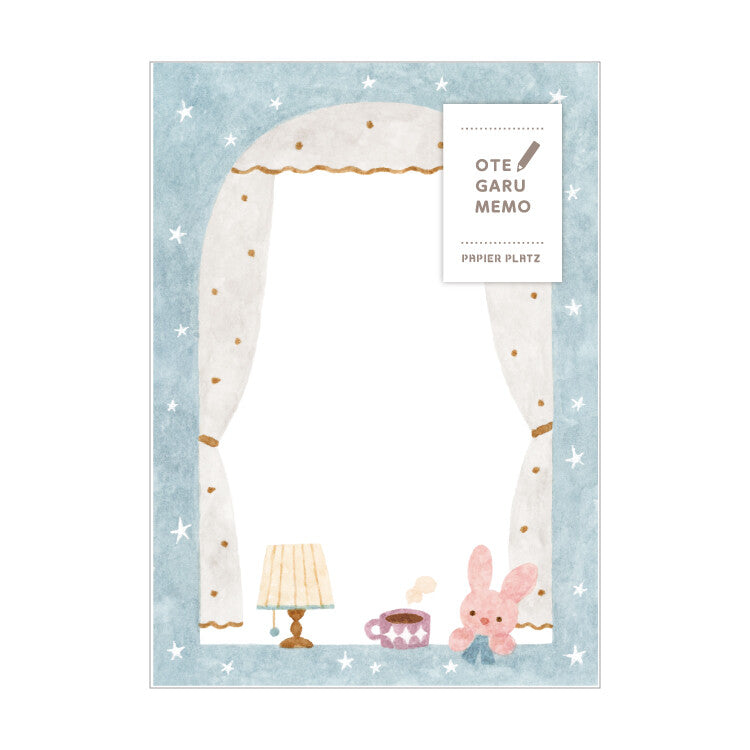 Memo Pad Otegaru Rabbit Lamp