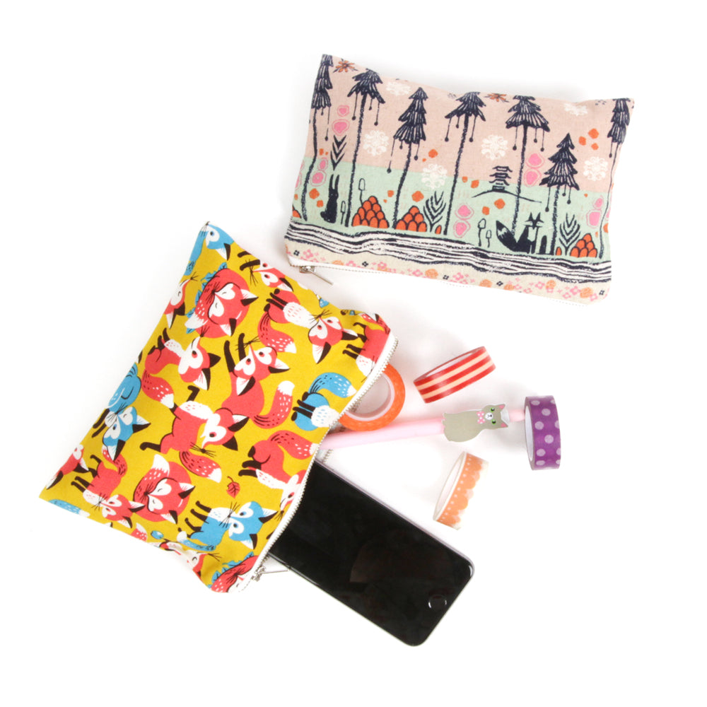 Zoe Zip Purse Wattle Flower Babies May Gibbs