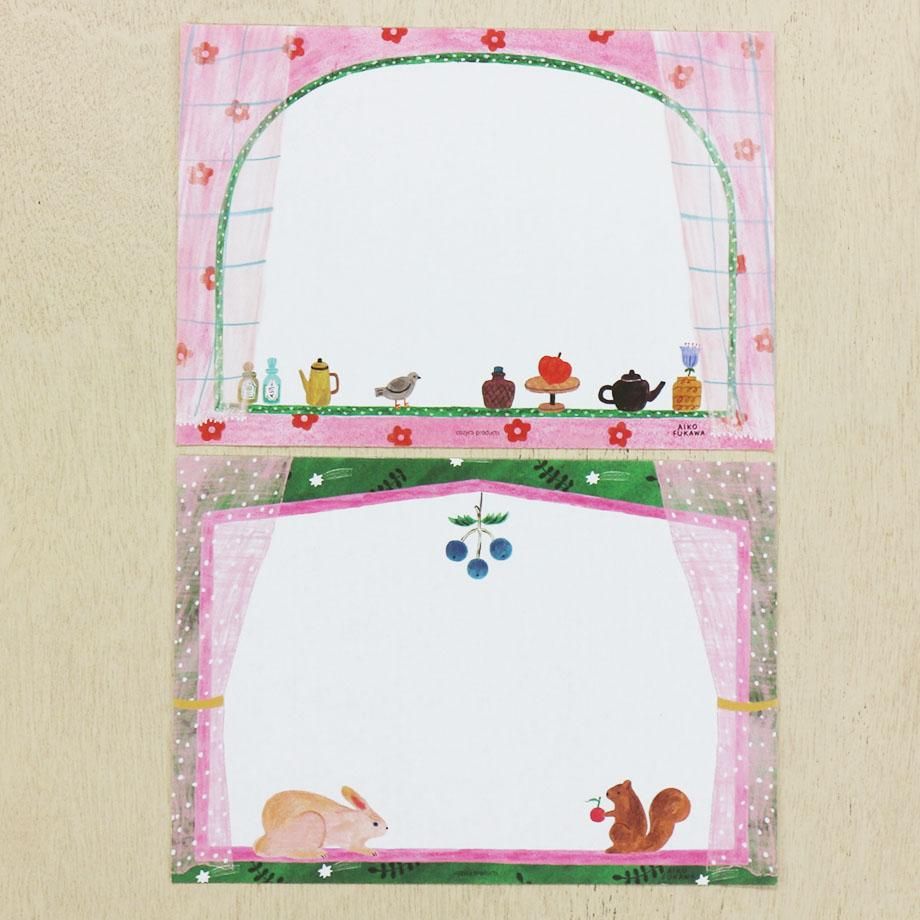 Aiko Fukawa Letter Paper Little Window Dogs