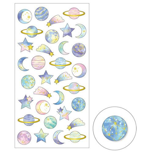 Mind Wave Stickers Planet
