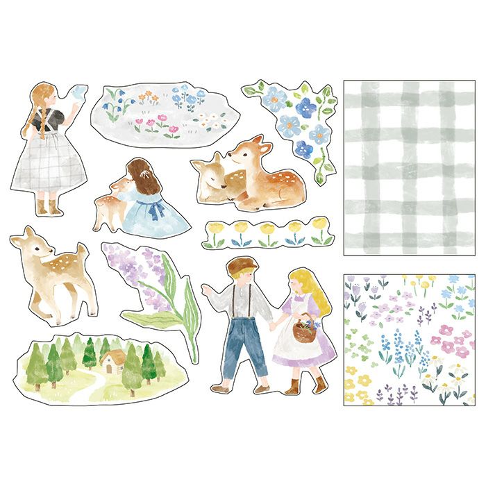 Mind Wave Stickers Blooms