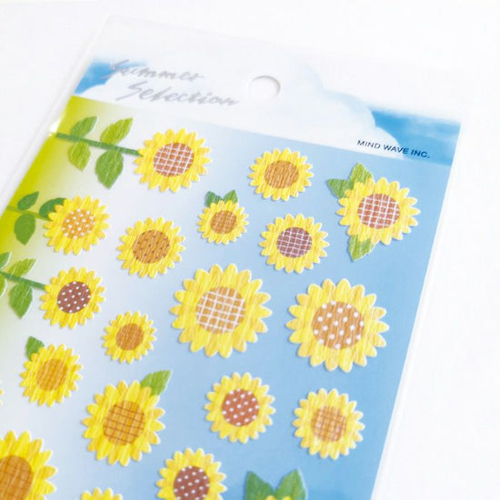 Mind Wave Stickers Washi Sunflower Summer