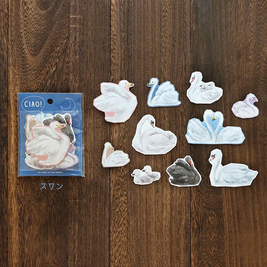 Mind Wave Stickers Ciao Swan