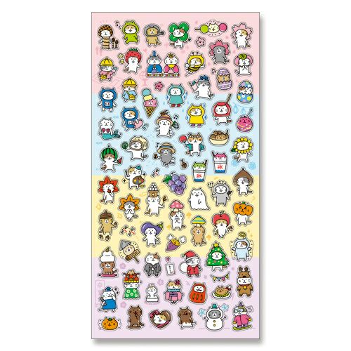 Mind Wave Stickers Petit Life of Cat