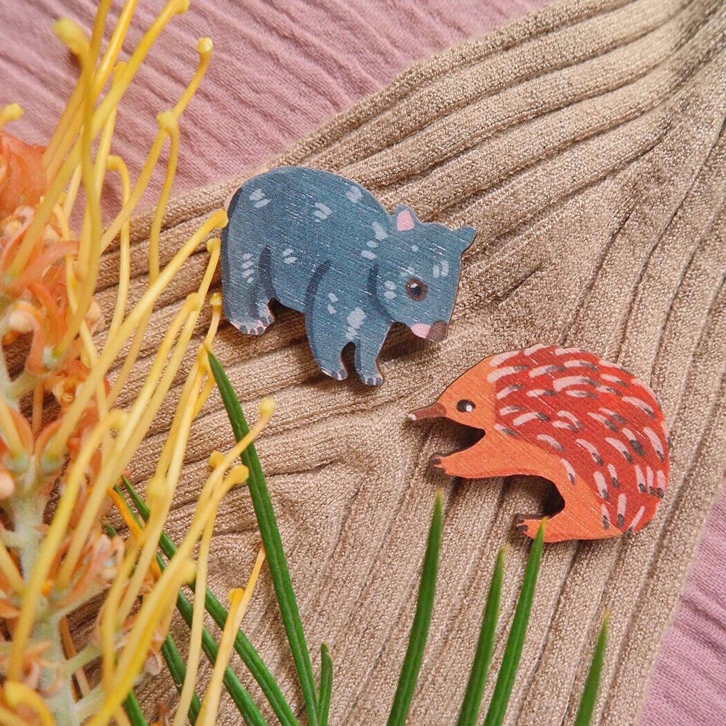 Wombat Australian Animal Pin