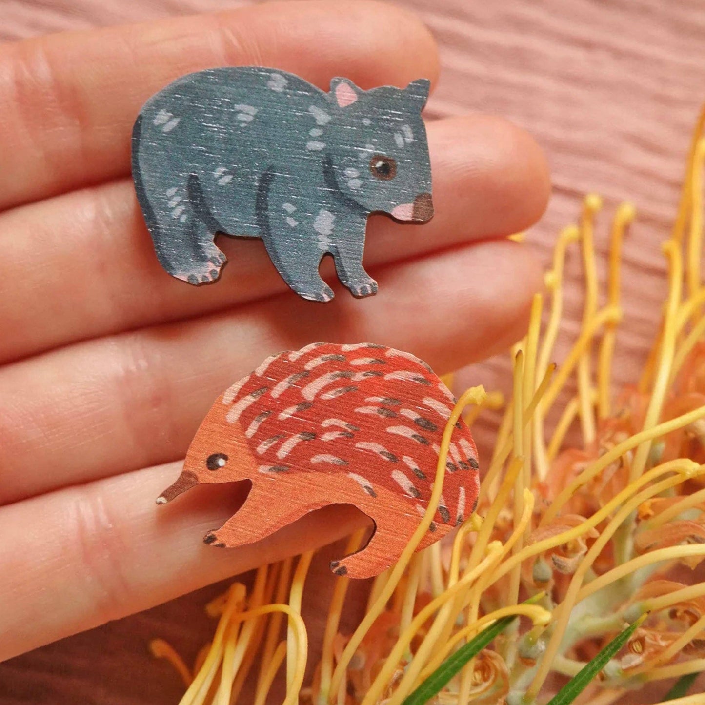 Wombat Australian Animal Pin