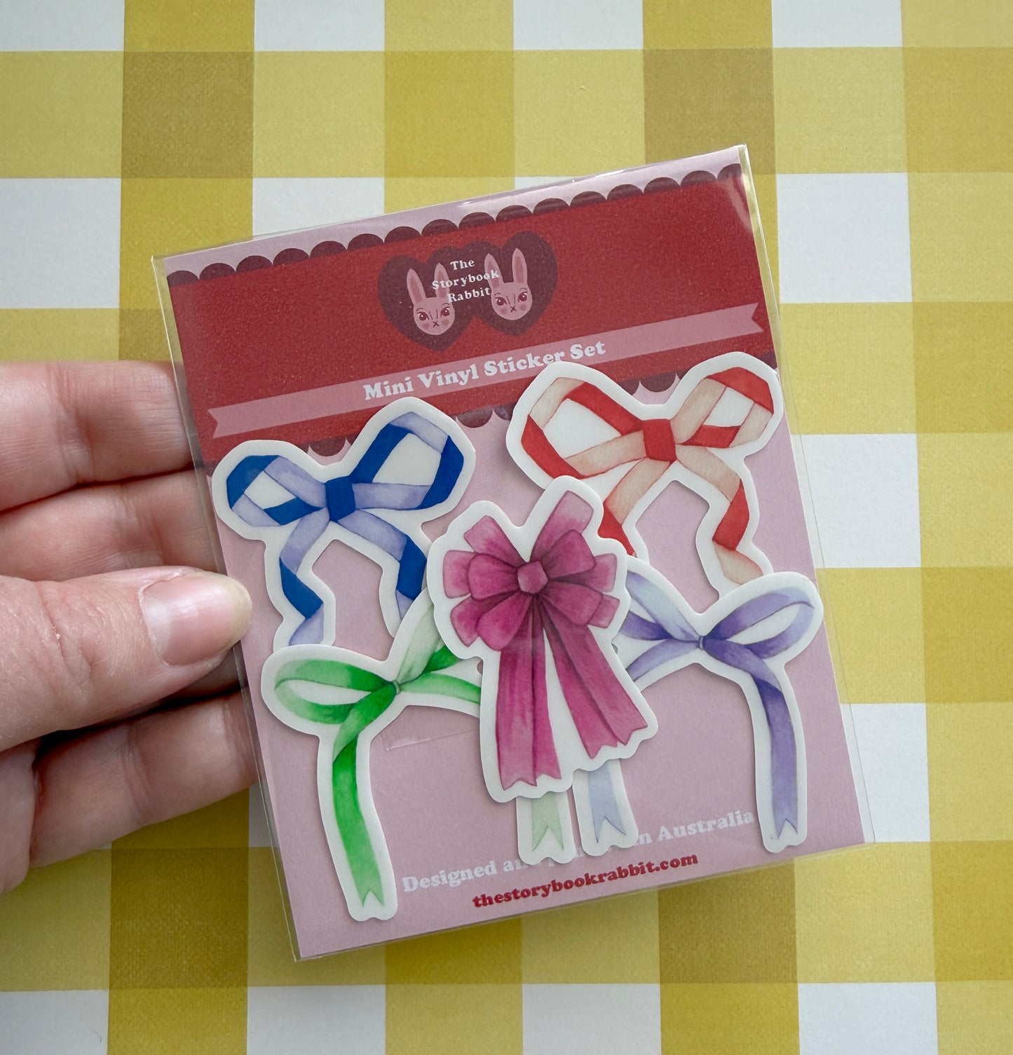 SBR Mini Bows Sticker Pack