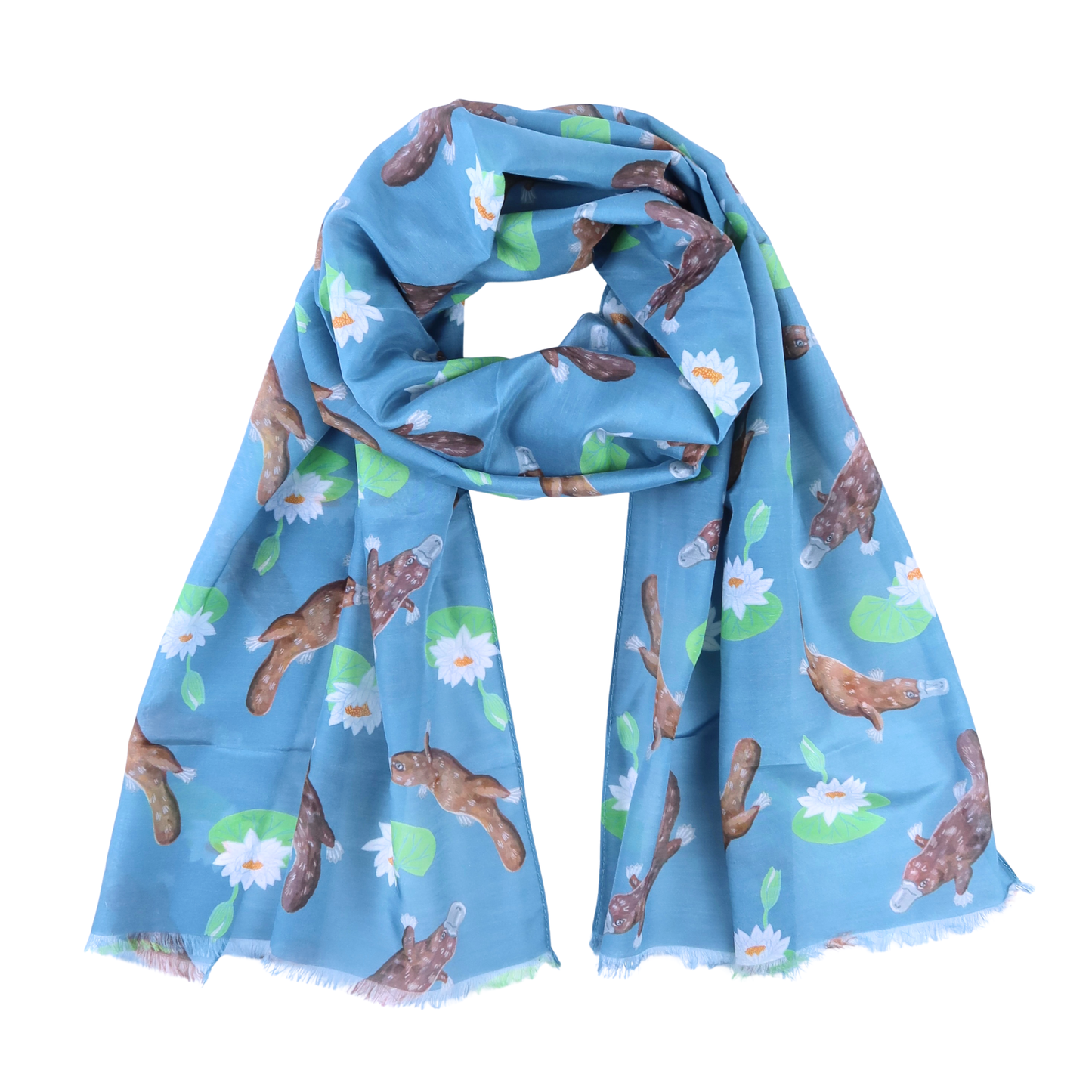 Platypus Australian Silk/Cotton Scarf