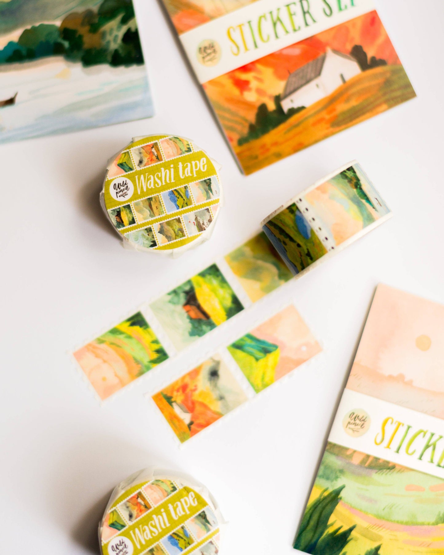 Washi Tape — Landscapes