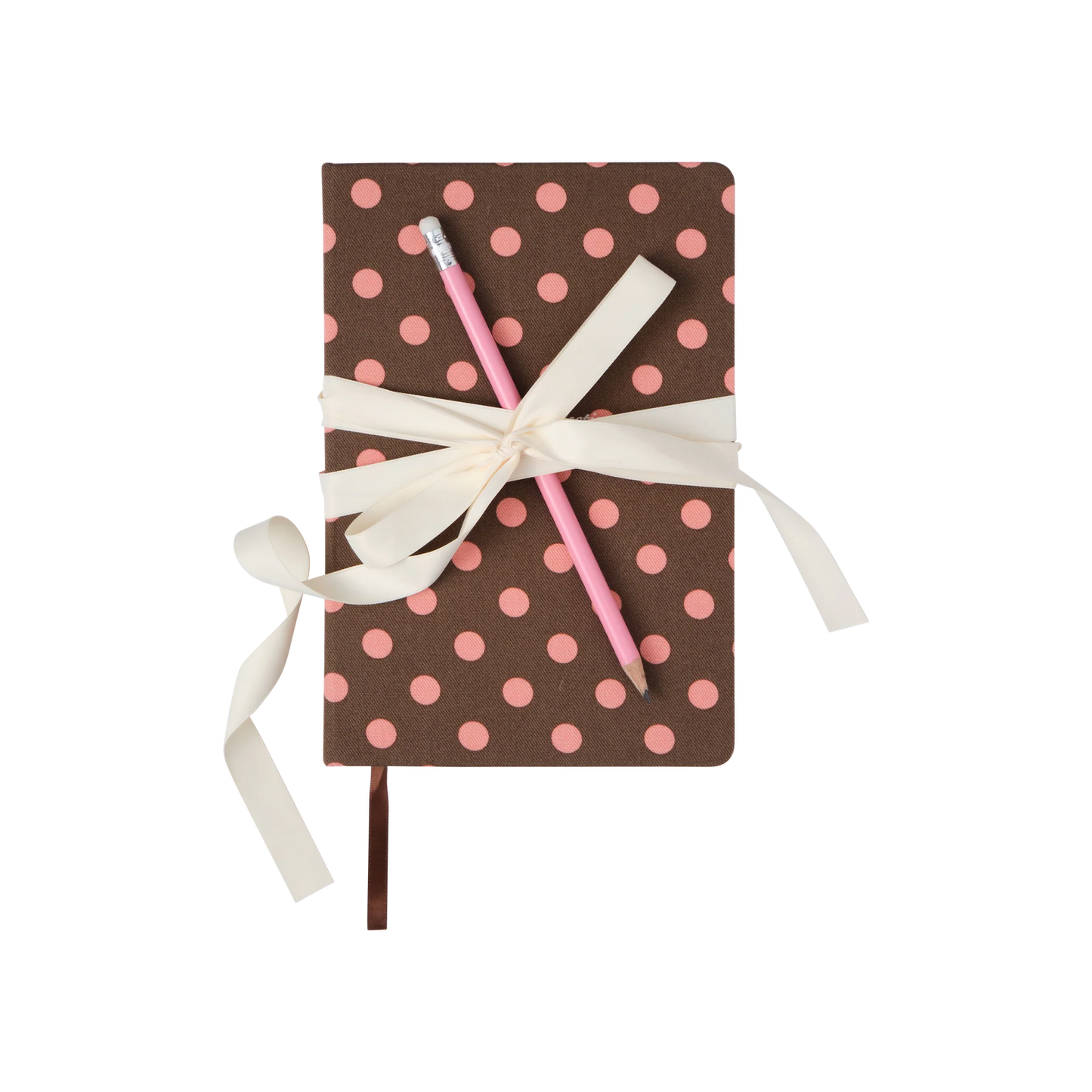 Polka Dot 'Neopolitan' Ribbon Journal