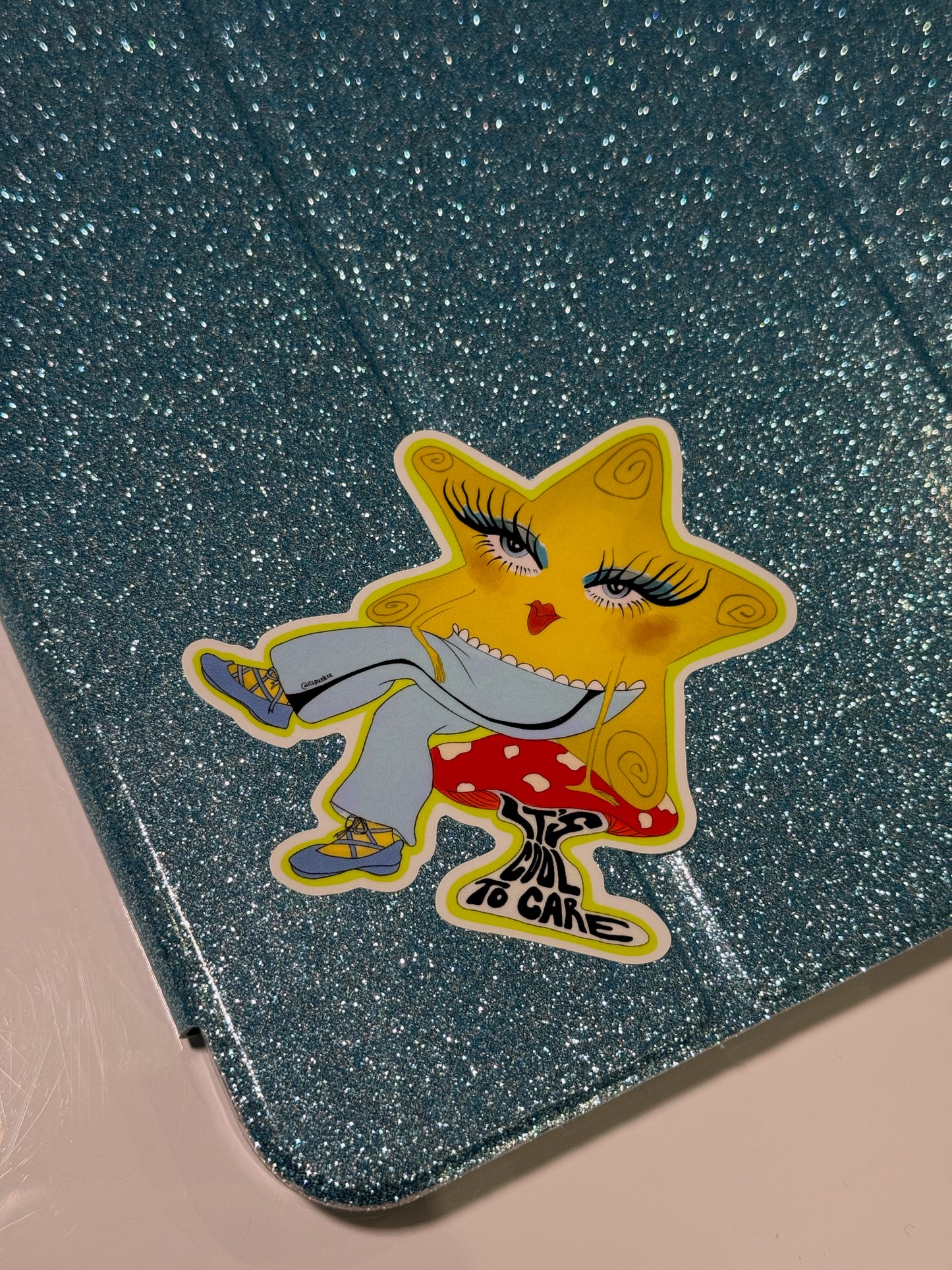 Star Girl Sticker