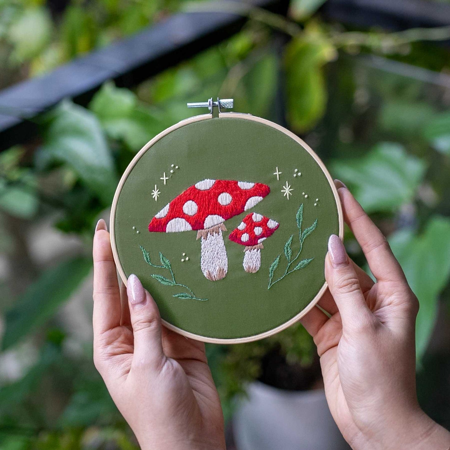 MAGICAL MUSHROOM - Embroidery Kit