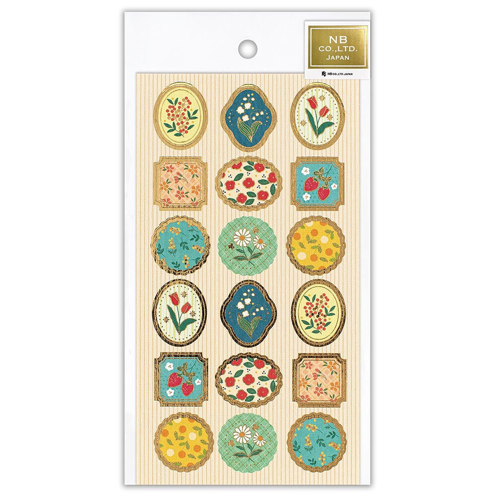 Japanese Large Retro Stickers