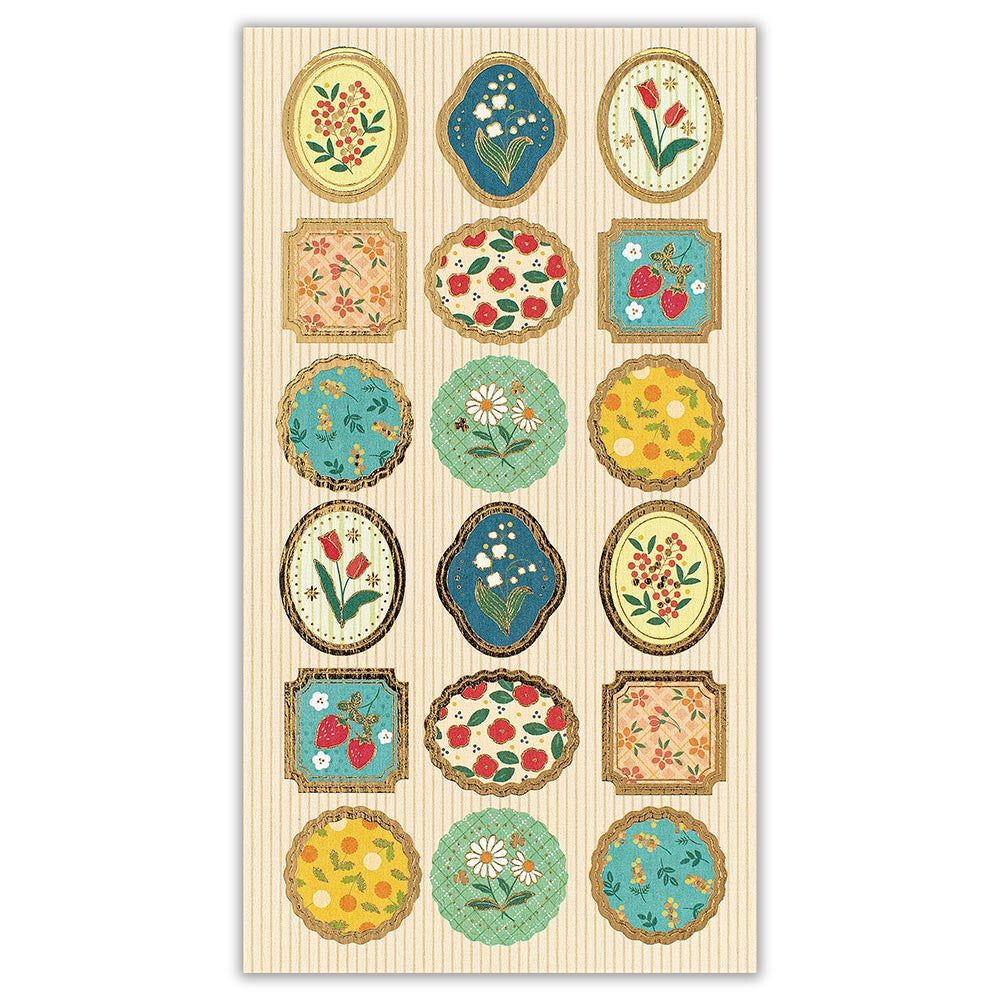 Japanese Large Retro Stickers