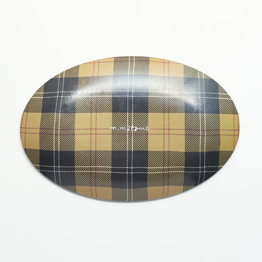 Matsuo Miyuki Glass Oval Plate - Hacu