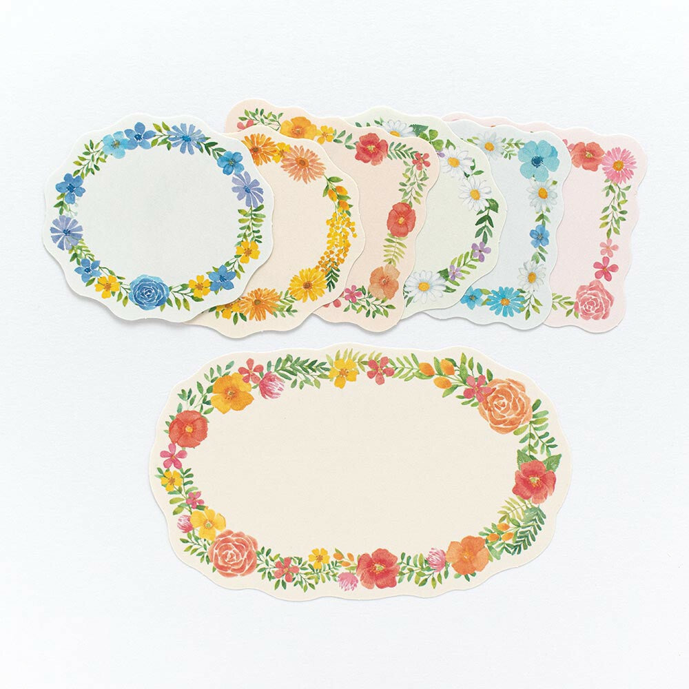 Floral Frame Sticker Pack