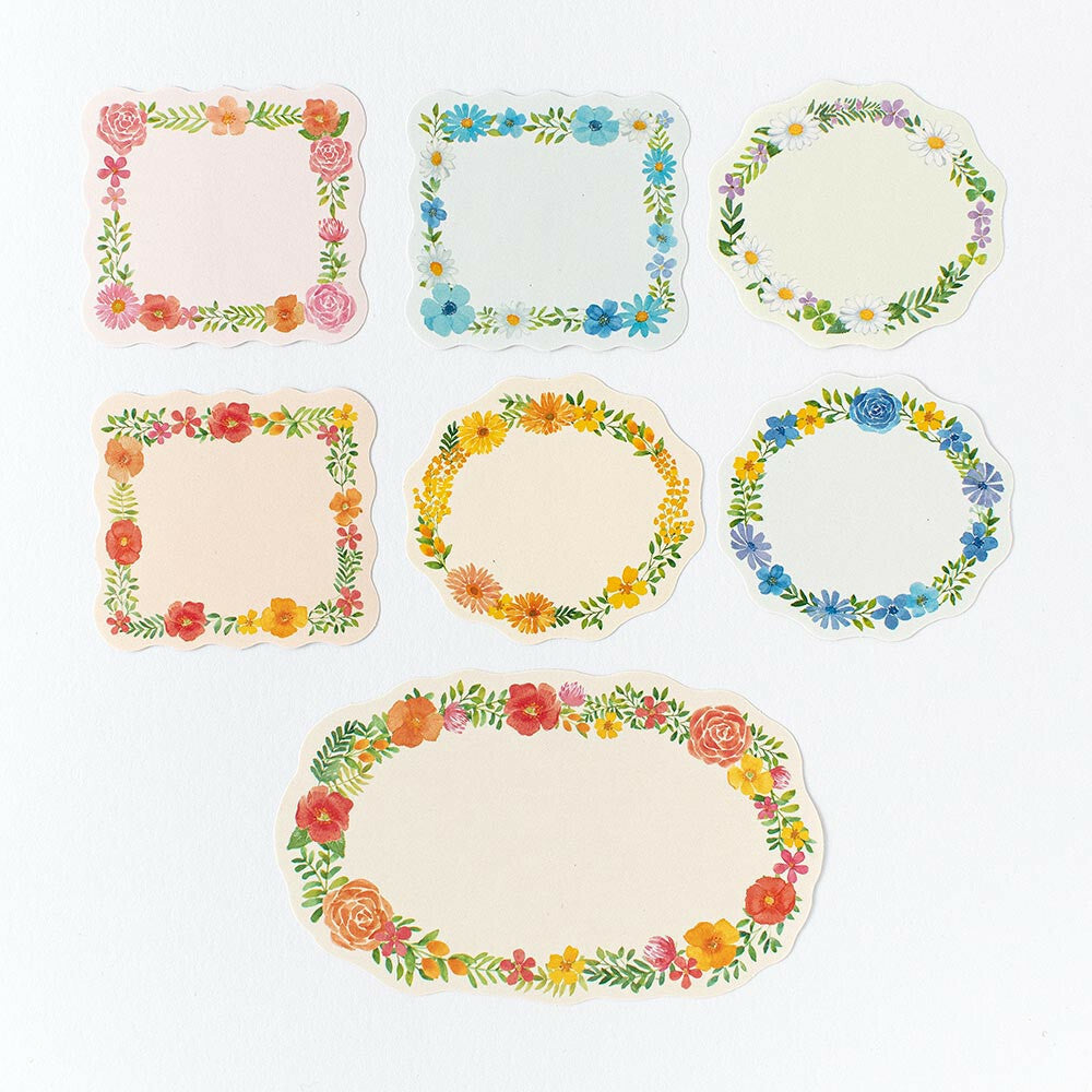 Floral Frame Sticker Pack