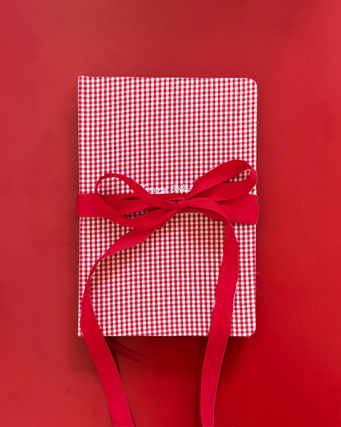Martina's Signature Ribbon Junk Journal- Red