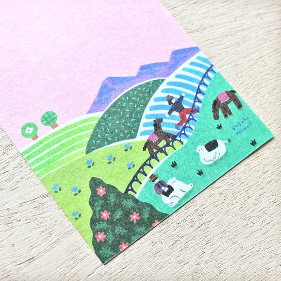 Narumi Suzuki One-stroke Note Animal Life