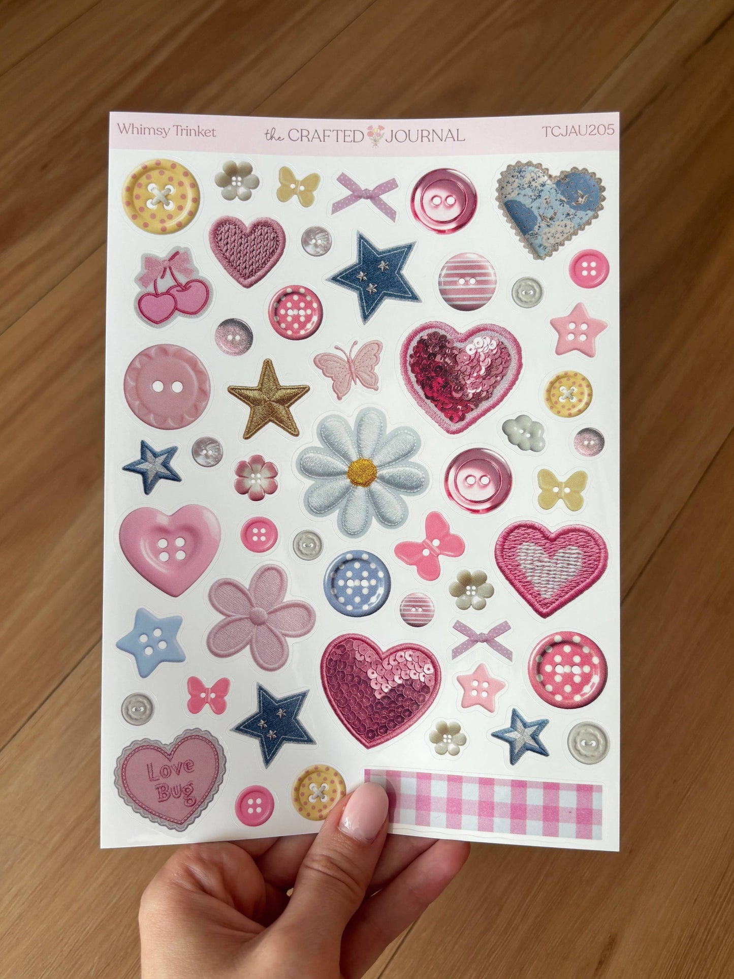Whimsical Trinket Sticker Sheet