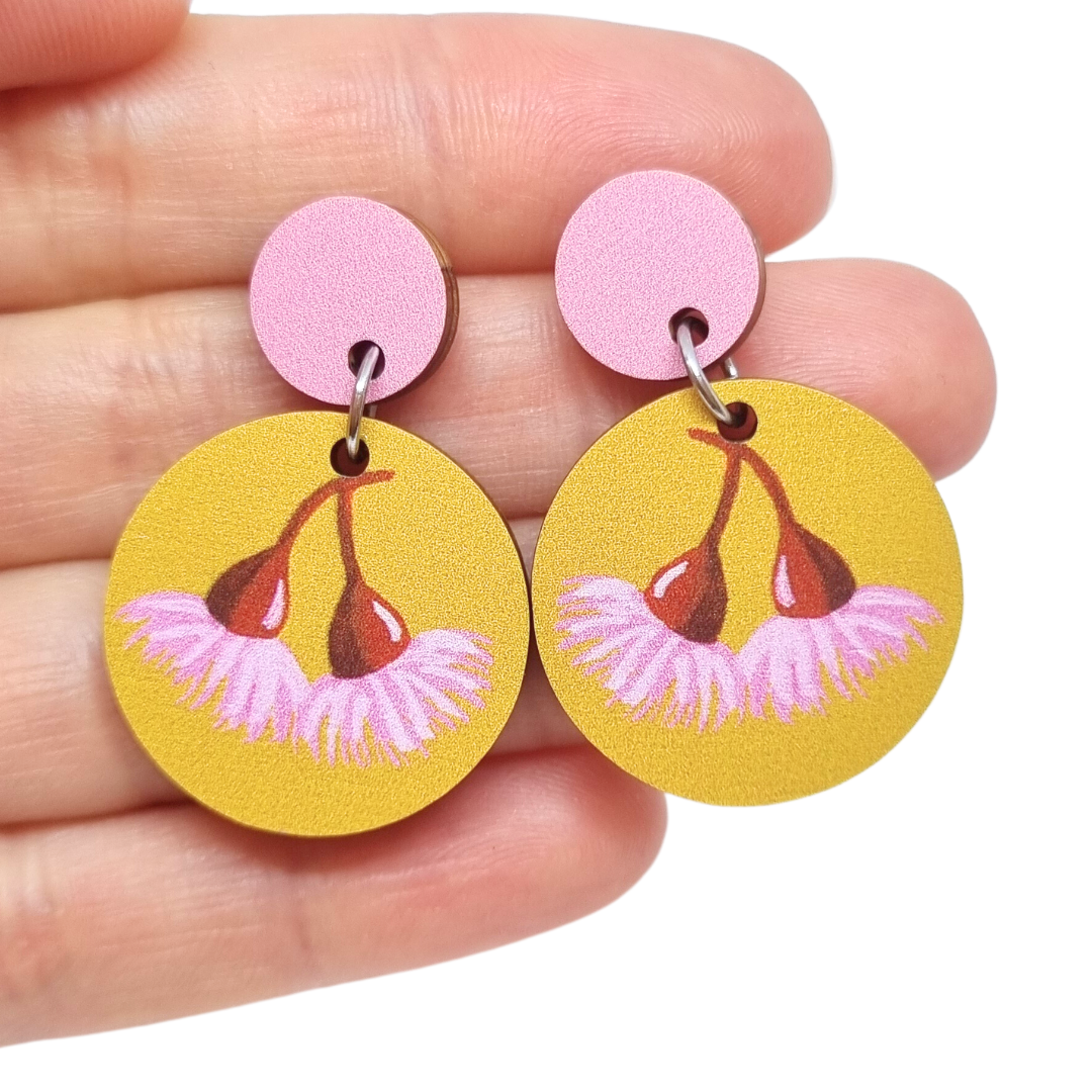Gum Blossom Earrings