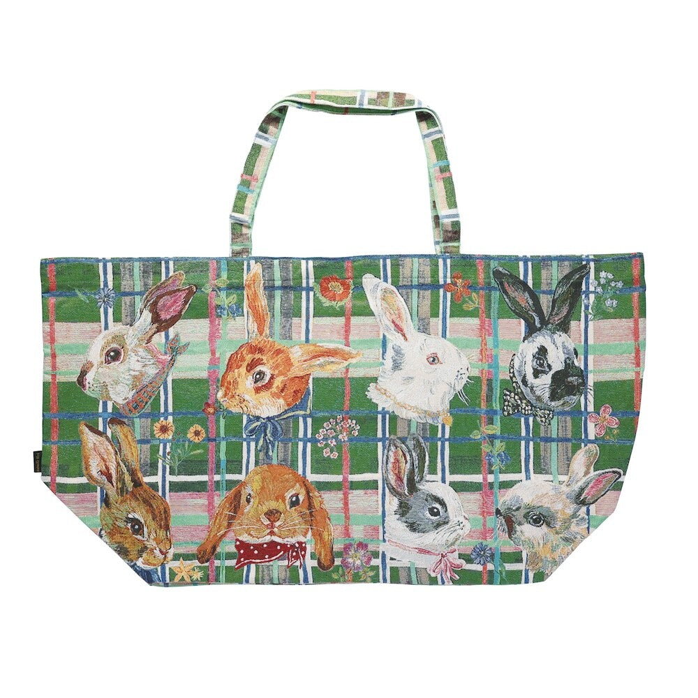 Nathalie Lete Bunnie's XL Market bag