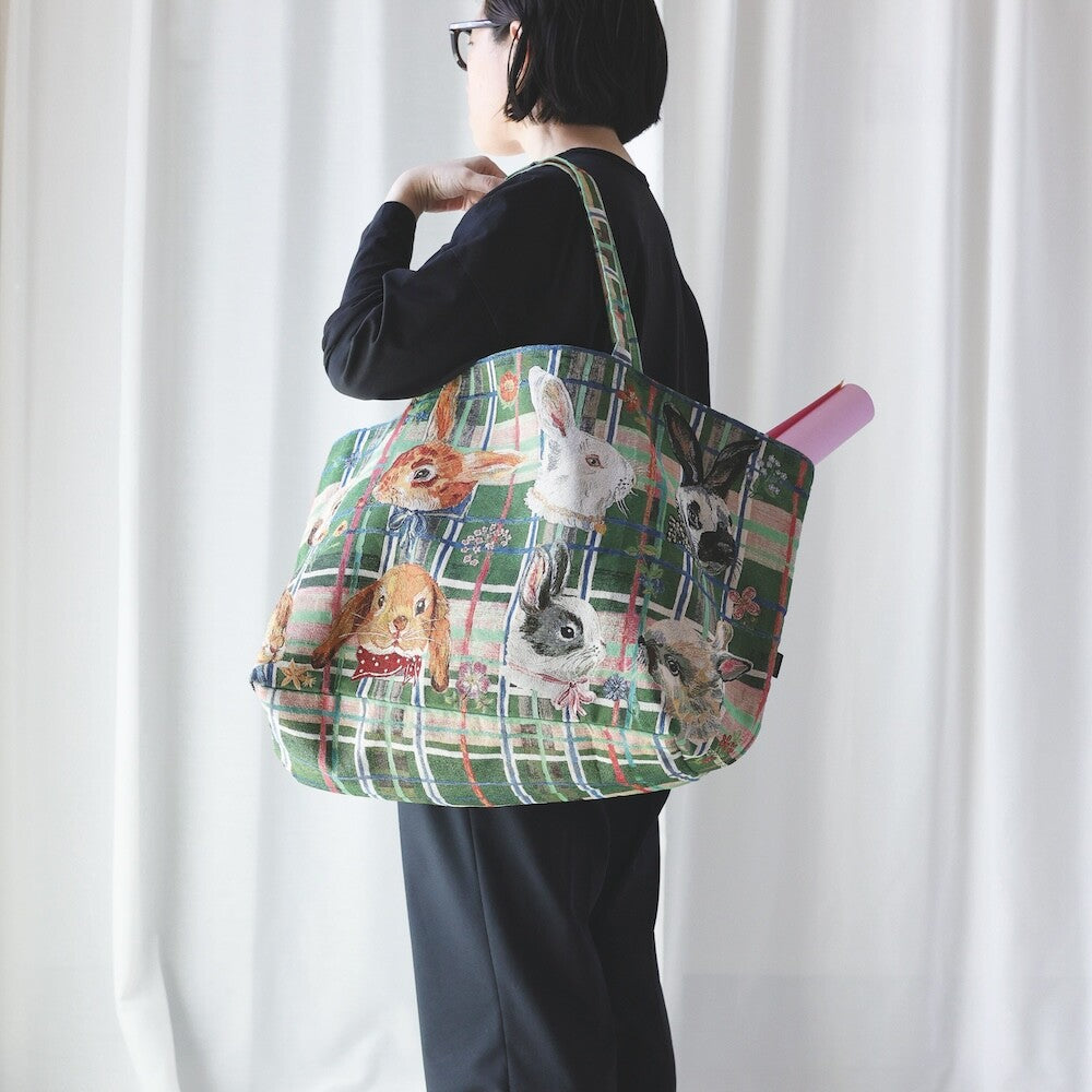 Nathalie Lete Bunnie's XL Market bag