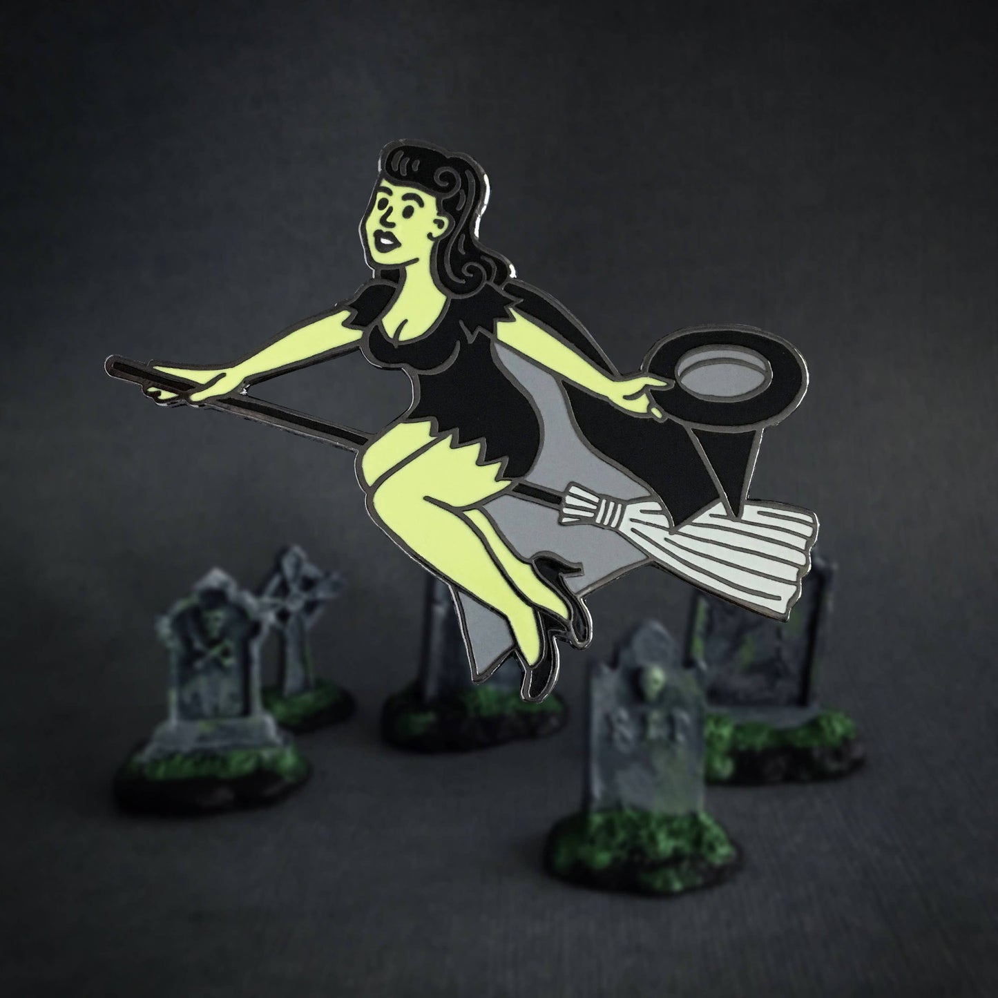 Wicked Witch enamel pin