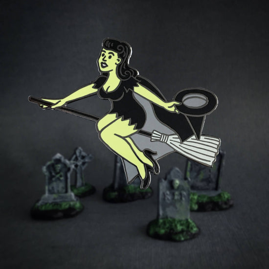 Wicked Witch enamel pin