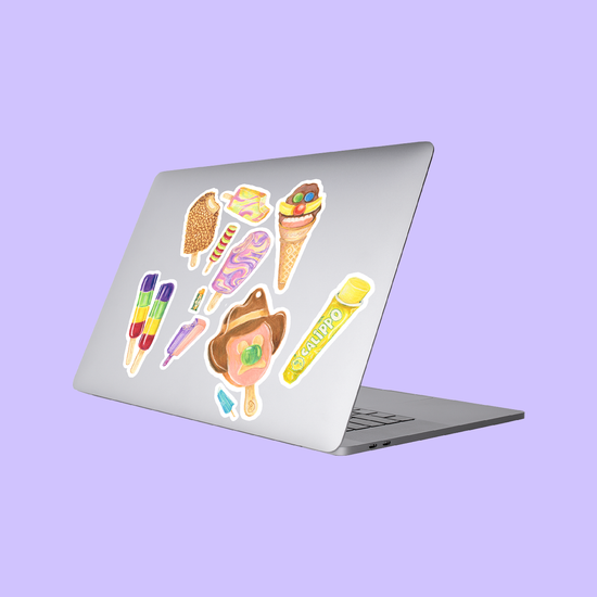 Ice Cream Vinyl Stickers