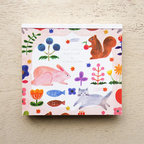 Aiko Fukawa Block Memo Pad Feel Nature