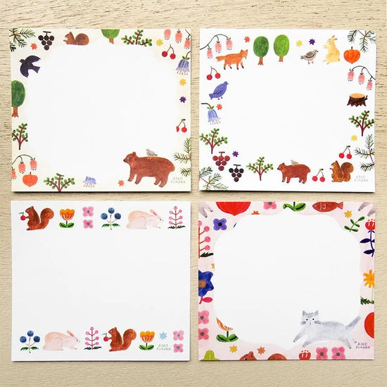 Aiko Fukawa Block Memo Pad Feel Nature