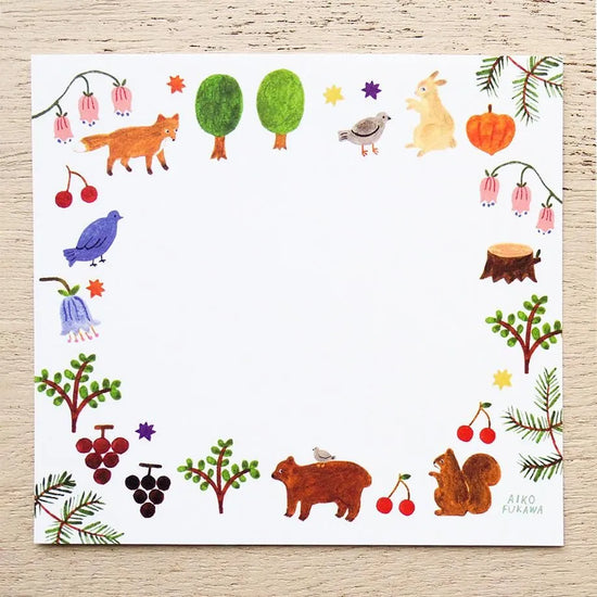 Aiko Fukawa Block Memo Pad Feel Nature