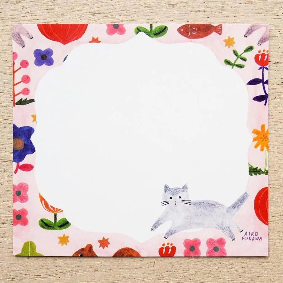 Aiko Fukawa Block Memo Pad Feel Nature