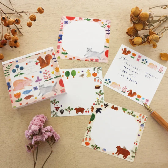 Aiko Fukawa Block Memo Pad Feel Nature