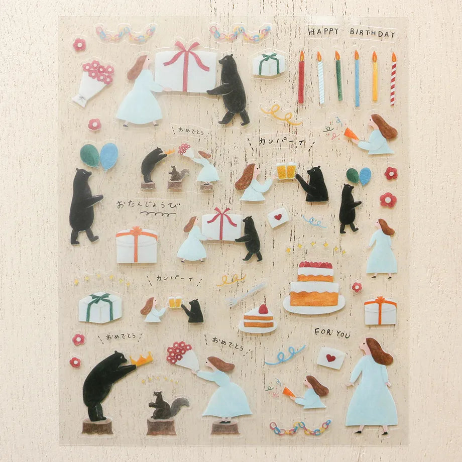 Happy Birthday Stickers